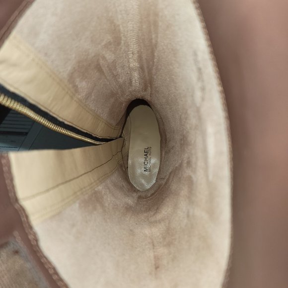 Michael Kors Stockard Two Toned Black Tall Leather Riding Boot Women’s Size 6.5M - Picture 15 of 16